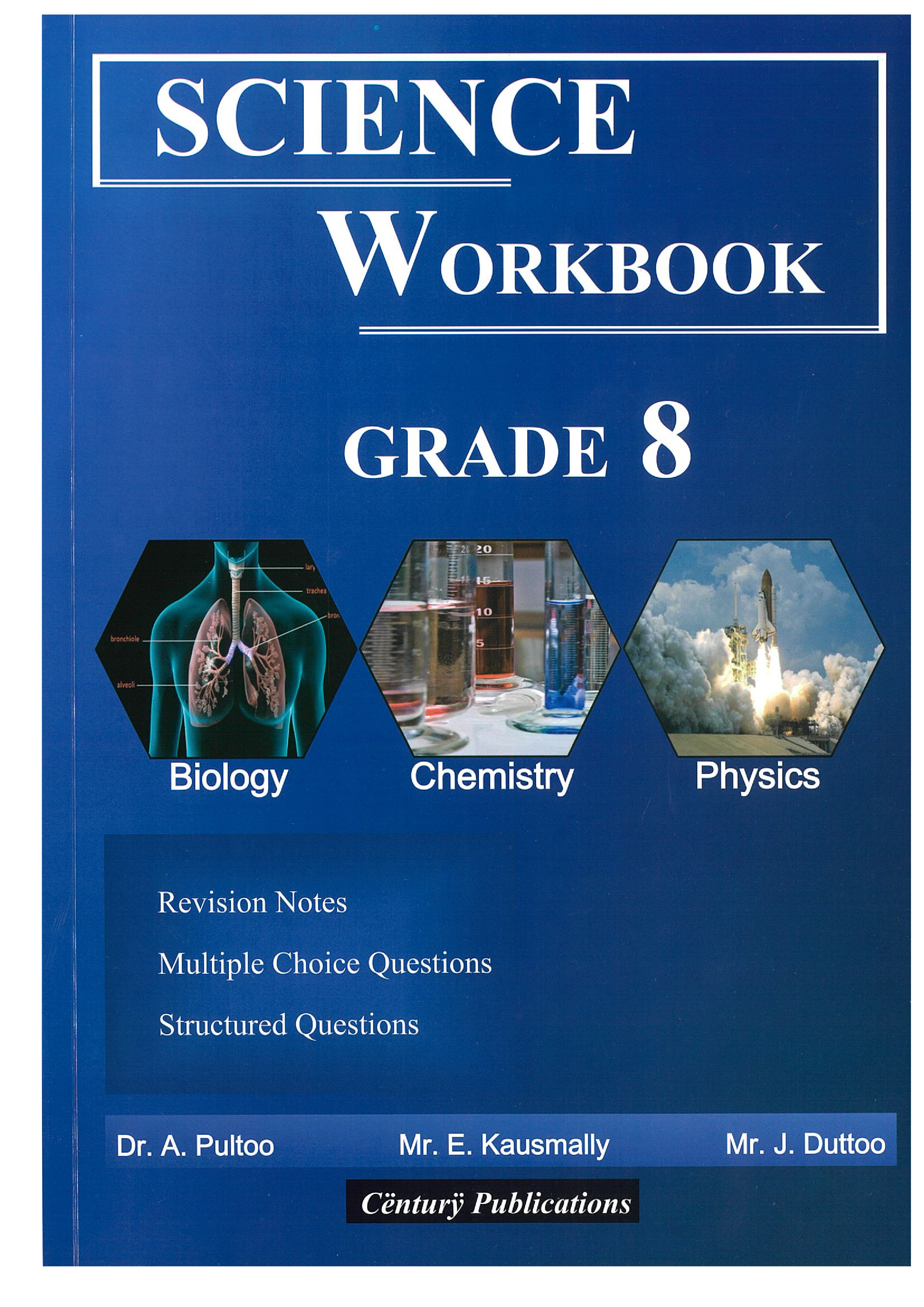Science Workbook - Grade 8 - Century Publications